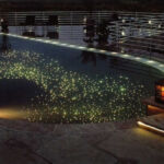 80W Kit LED iluminação de piscina com fibra otica Application