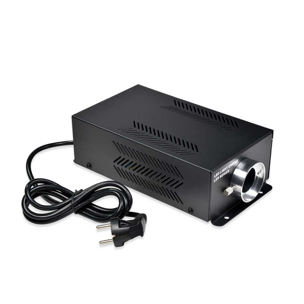 SANLI LED 4X12W DMX512 LED RGBW Fibra Óptica Motor