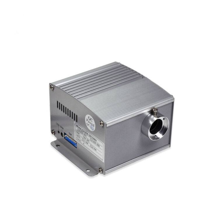 Iluminador de fibra óptica LED iluminação fibra ótica luminária