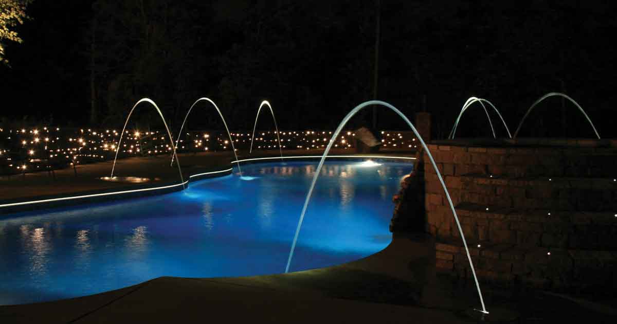 SANLI LED 80W LED Color Wheel Luz de fibra óptica subaquática para piscina